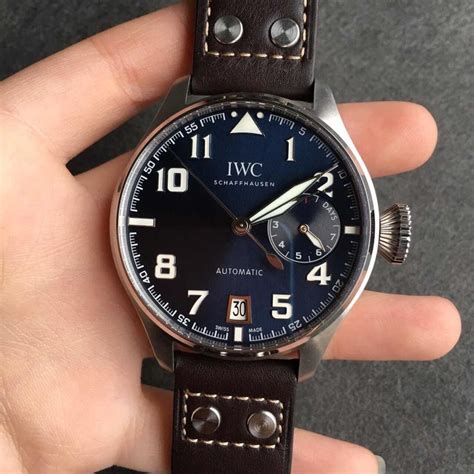 iwc big pilot blue replica|Hands.